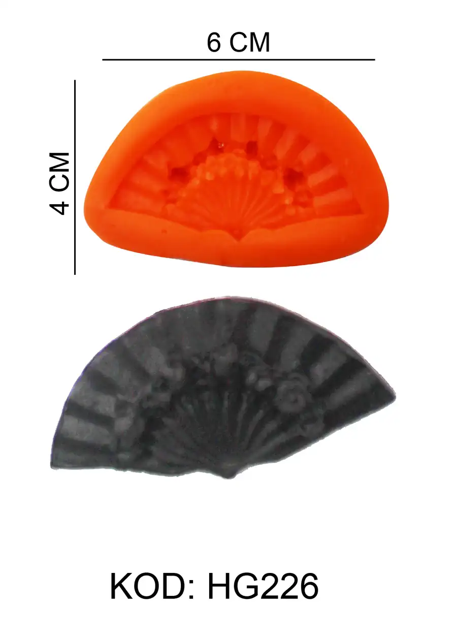 Yelpaze Silikon Çikolata Kalıbı - HG226